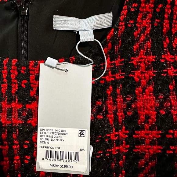 NWT Antonio Melani
Irine Tweed Feather Trim Dress - Picture 6 of 9